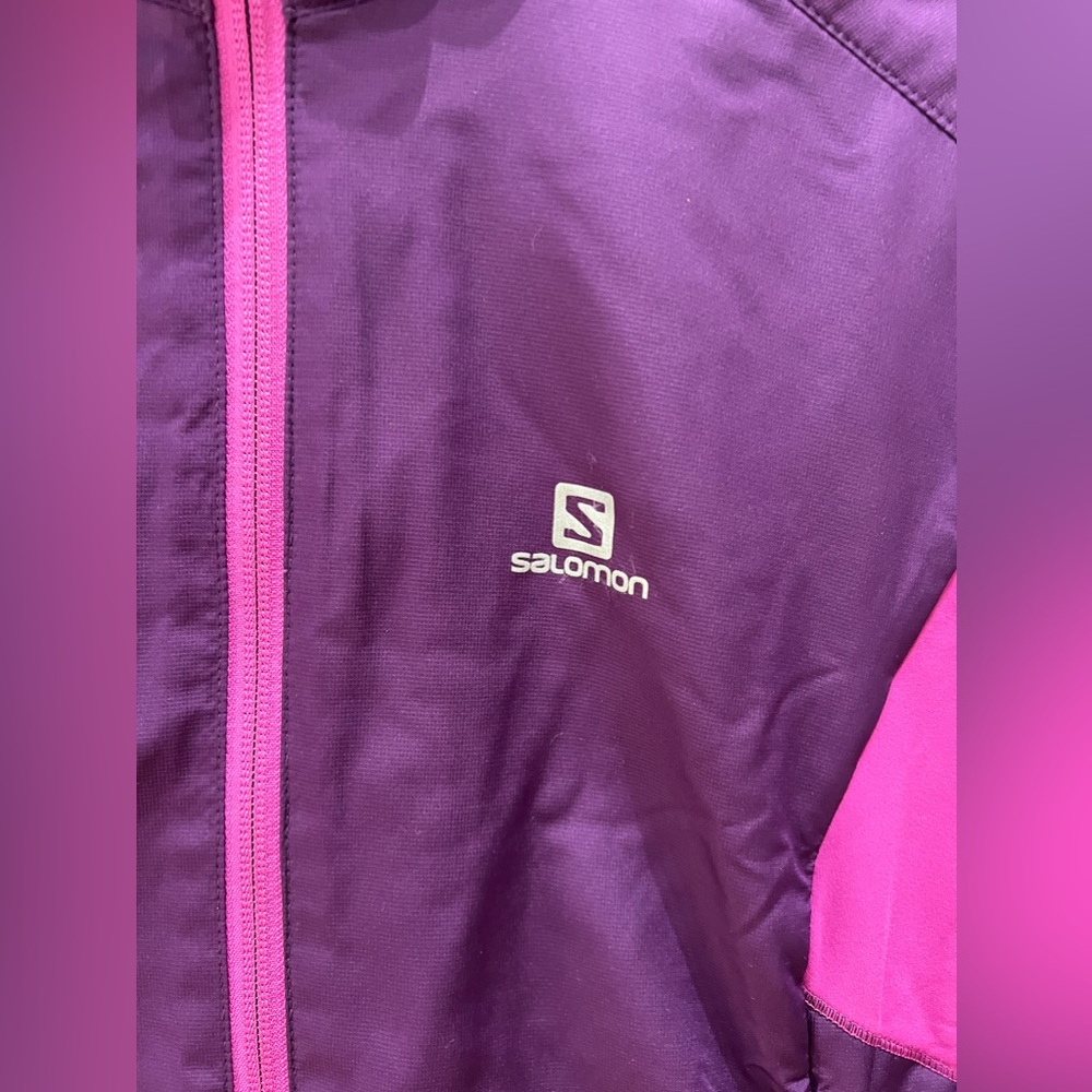 Salomon - Light Shell Jacket Purple - image 6